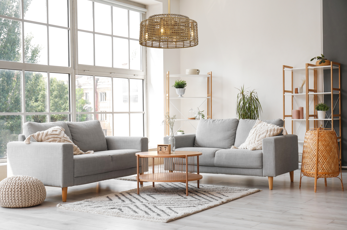 Ferndale 4-Light Fan D'Lier in Warm Brass