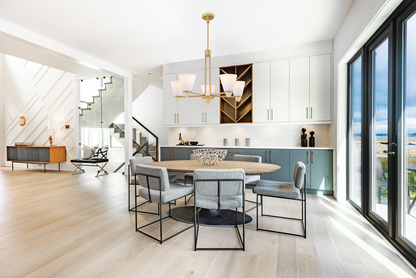 Kohlman 5-Light Chandelier in Warm Brass
