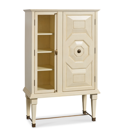 Art Bar Cabinet White