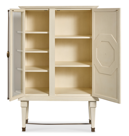 Art Bar Cabinet White