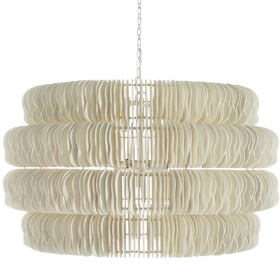 Gabby Serena Chandelier Winter White