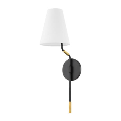 Hudson Valley Stanwyck Wall Sconce Aged Brass, Distressed Bronze