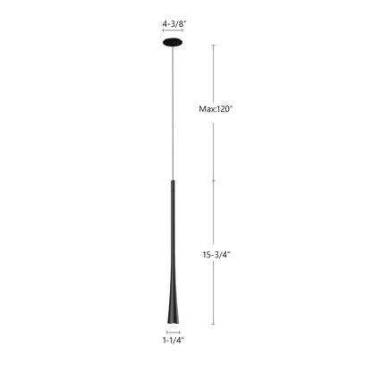 Taper 16" LED Pendant