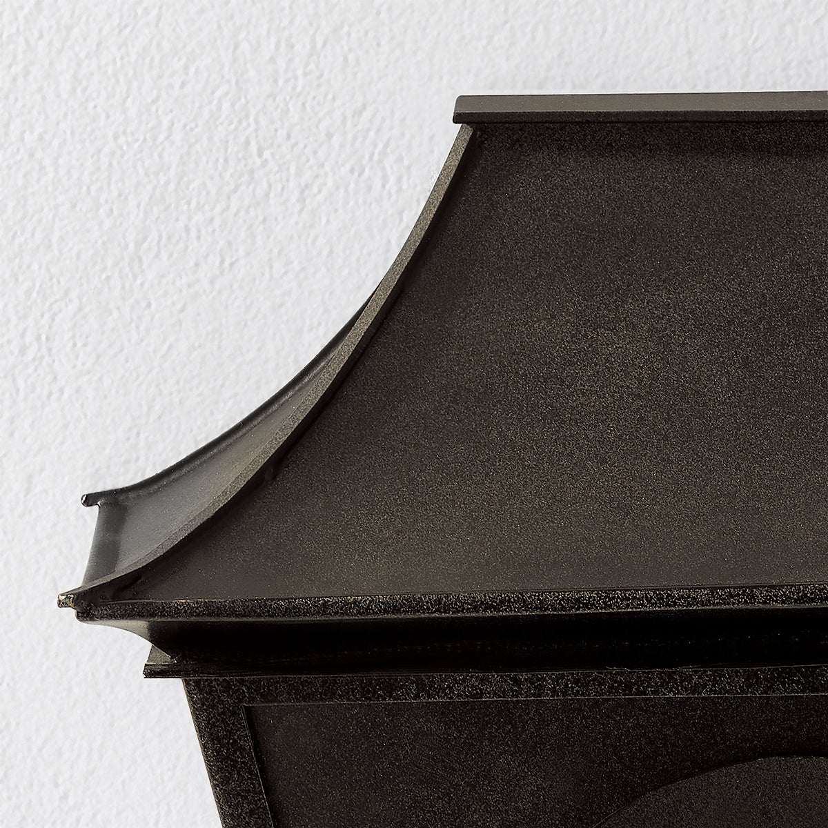 Troy Tehama Outdoor Wall Sconce French Iron Detail 1