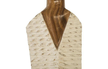 Vested Figure Sculpture