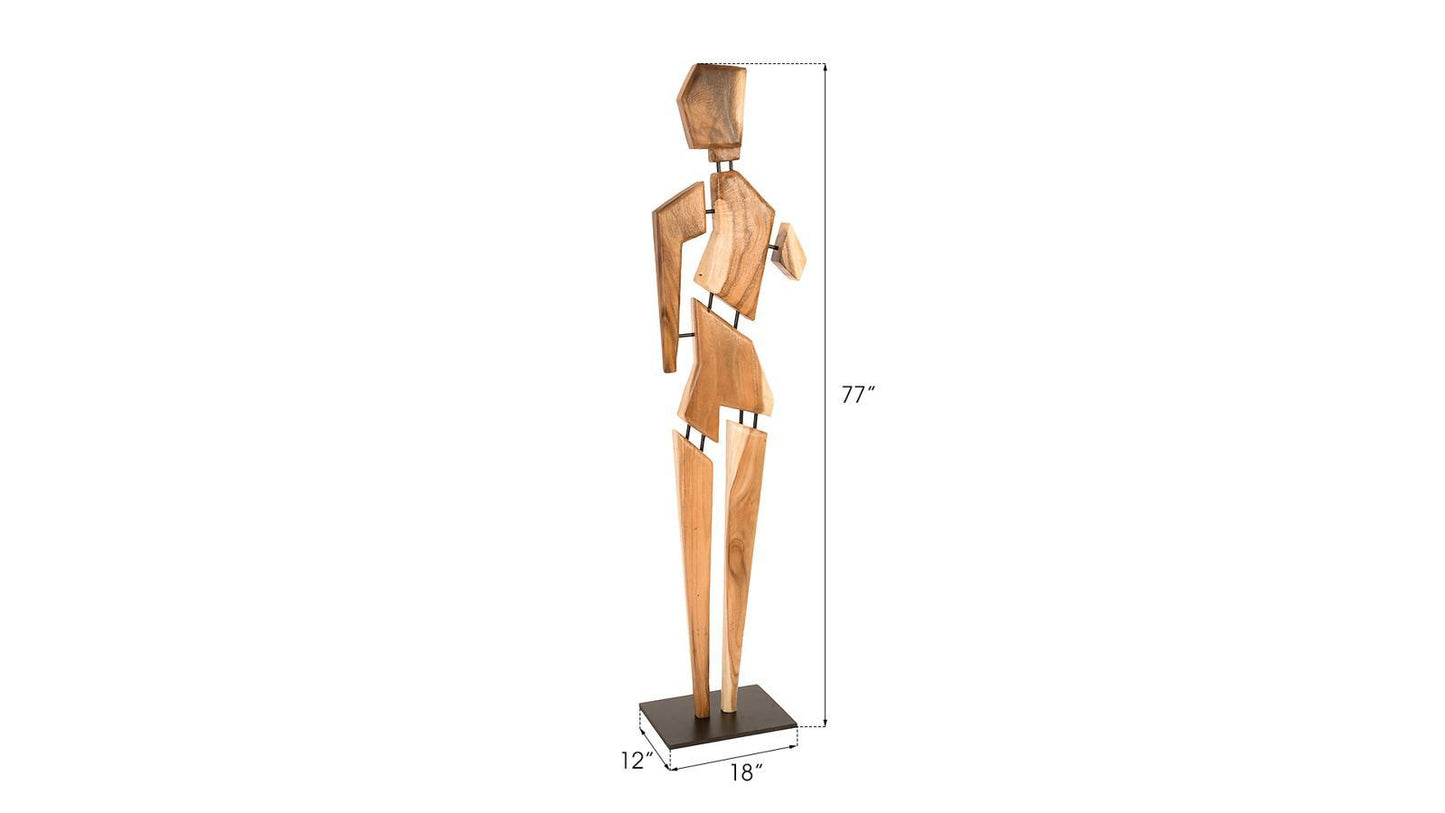 Wood Figure Sculpture