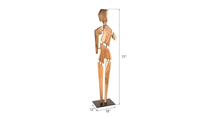 Wood Figure Sculpture