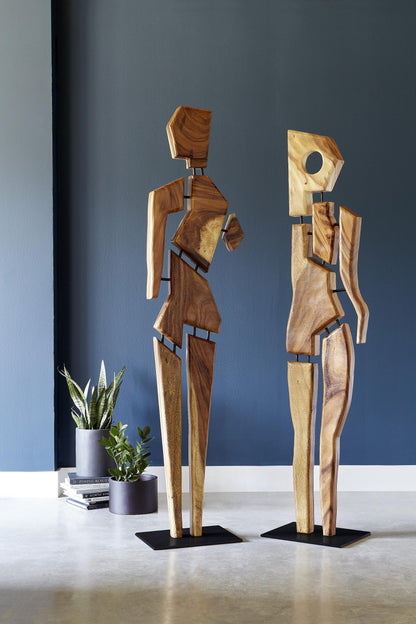 Wood Figure Sculpture