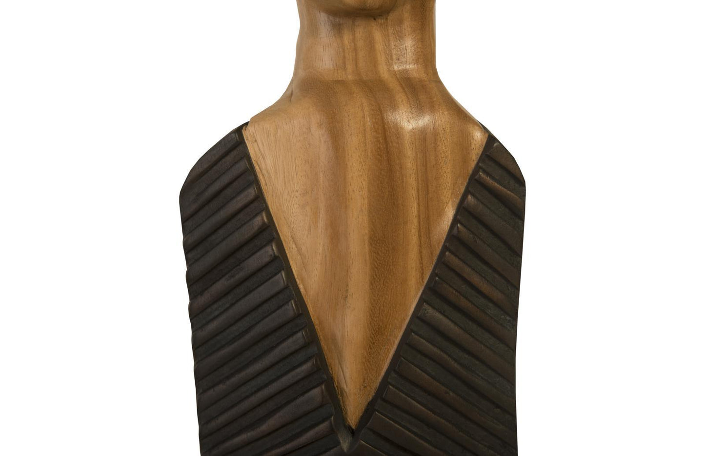 Vested Figure Sculpture