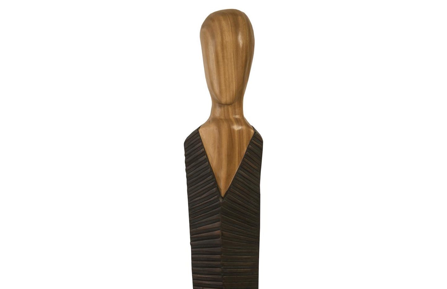 Vested Figure Sculpture