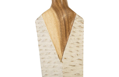 Vested Figure Sculpture