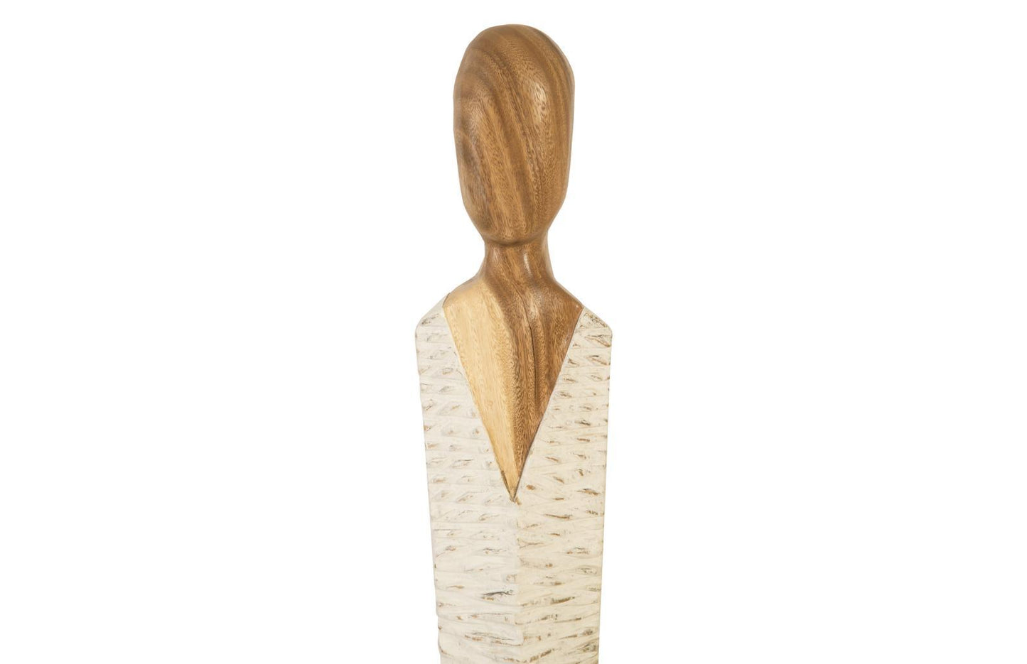 Vested Figure Sculpture
