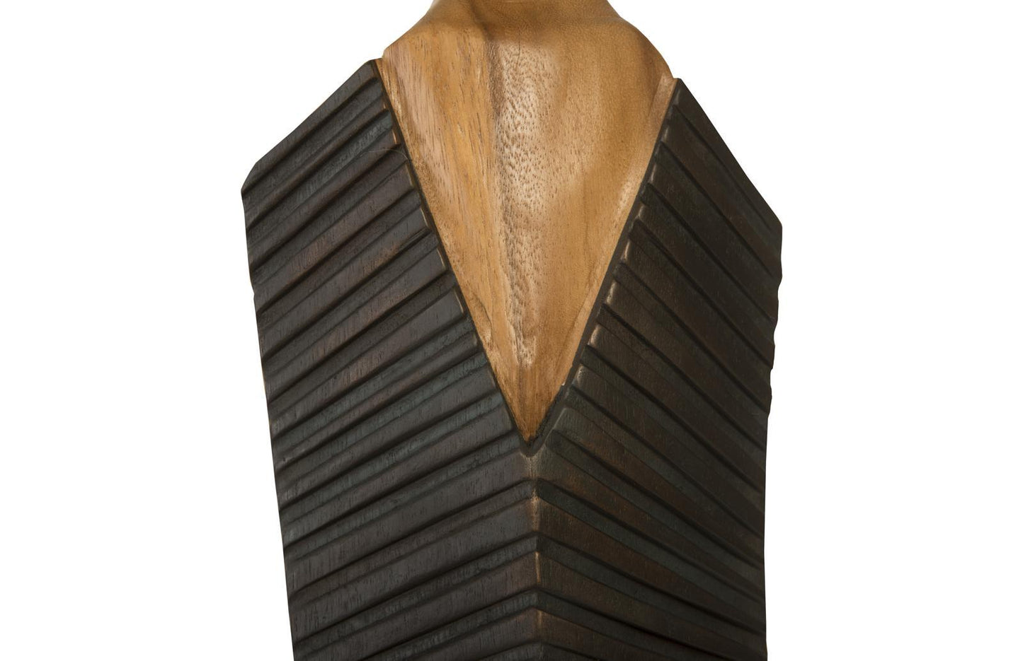 Vested Figure Sculpture