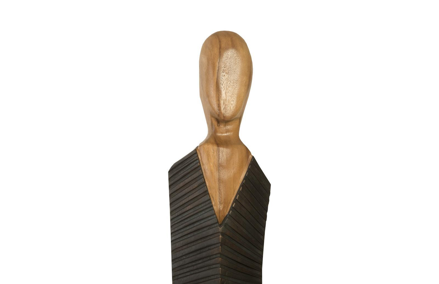 Vested Figure Sculpture