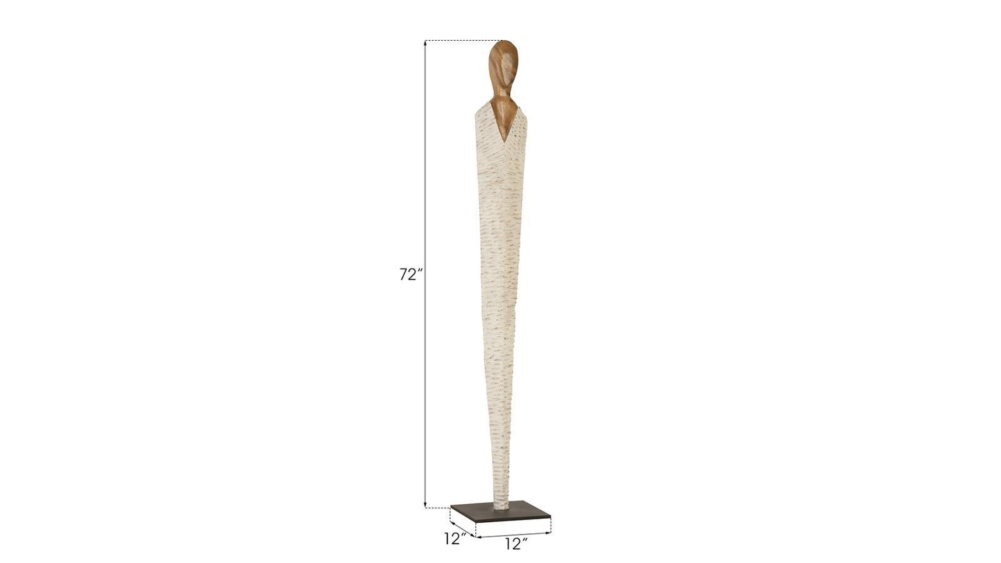 Vested Figure Sculpture
