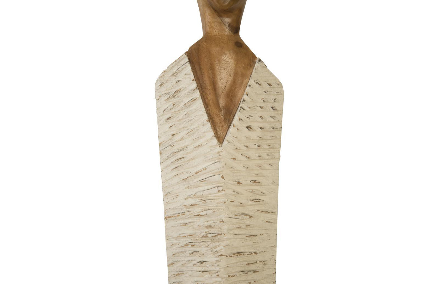 Vested Figure Sculpture
