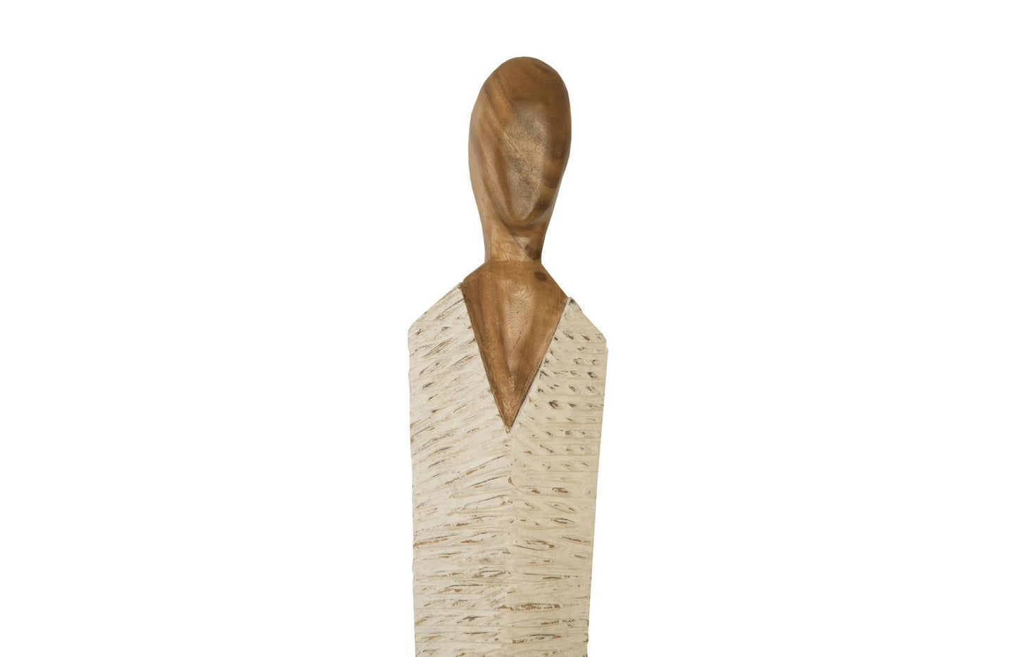 Vested Figure Sculpture