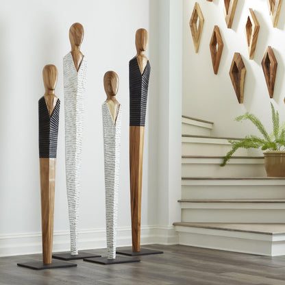 Vested Figure Sculpture