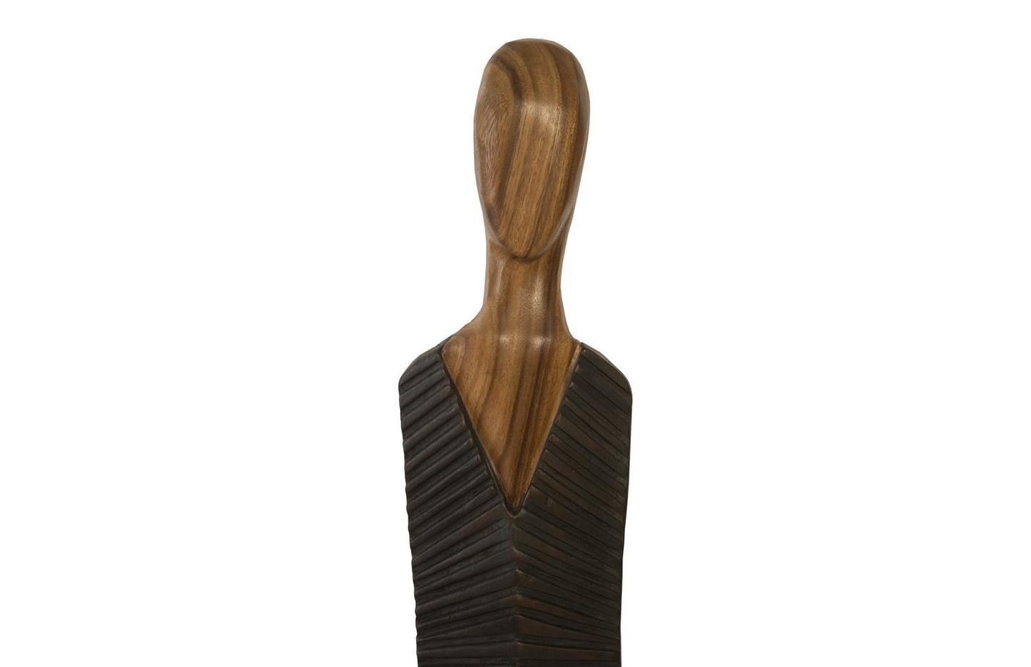 Vested Figure Sculpture
