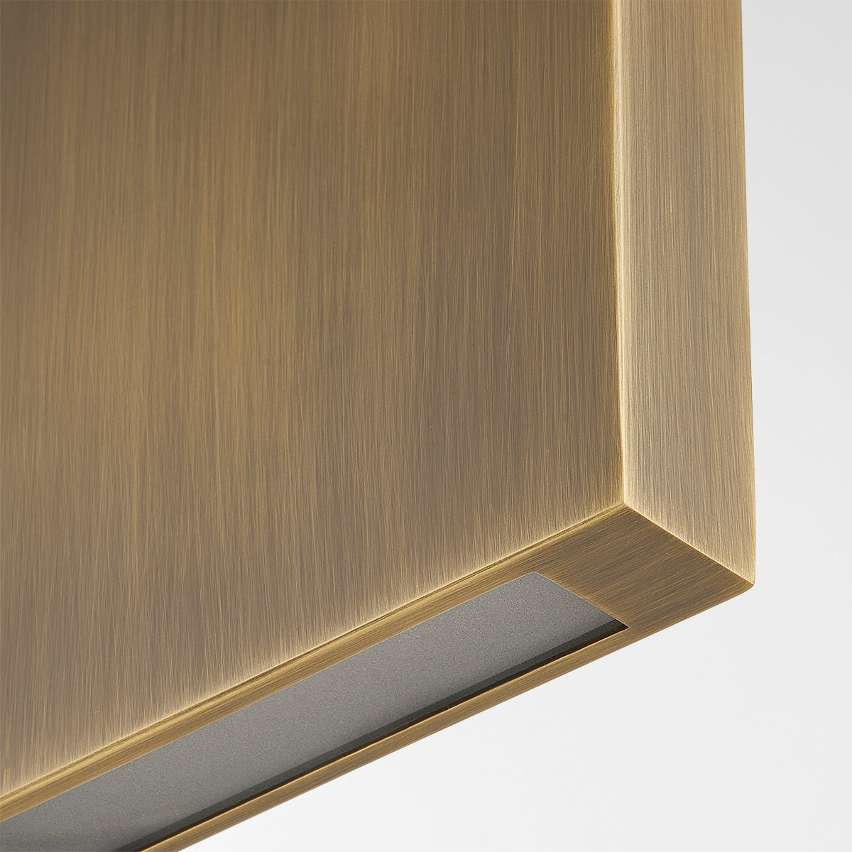 Troy Thayne Outdoor Wall Sconce Patina Brass Detail 1