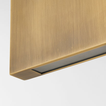 Troy Thayne Outdoor Wall Sconce Patina Brass Detail 2