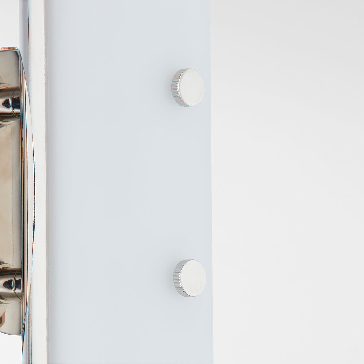 Troy Titus Wall Sconce Polished Nickel Detail 1