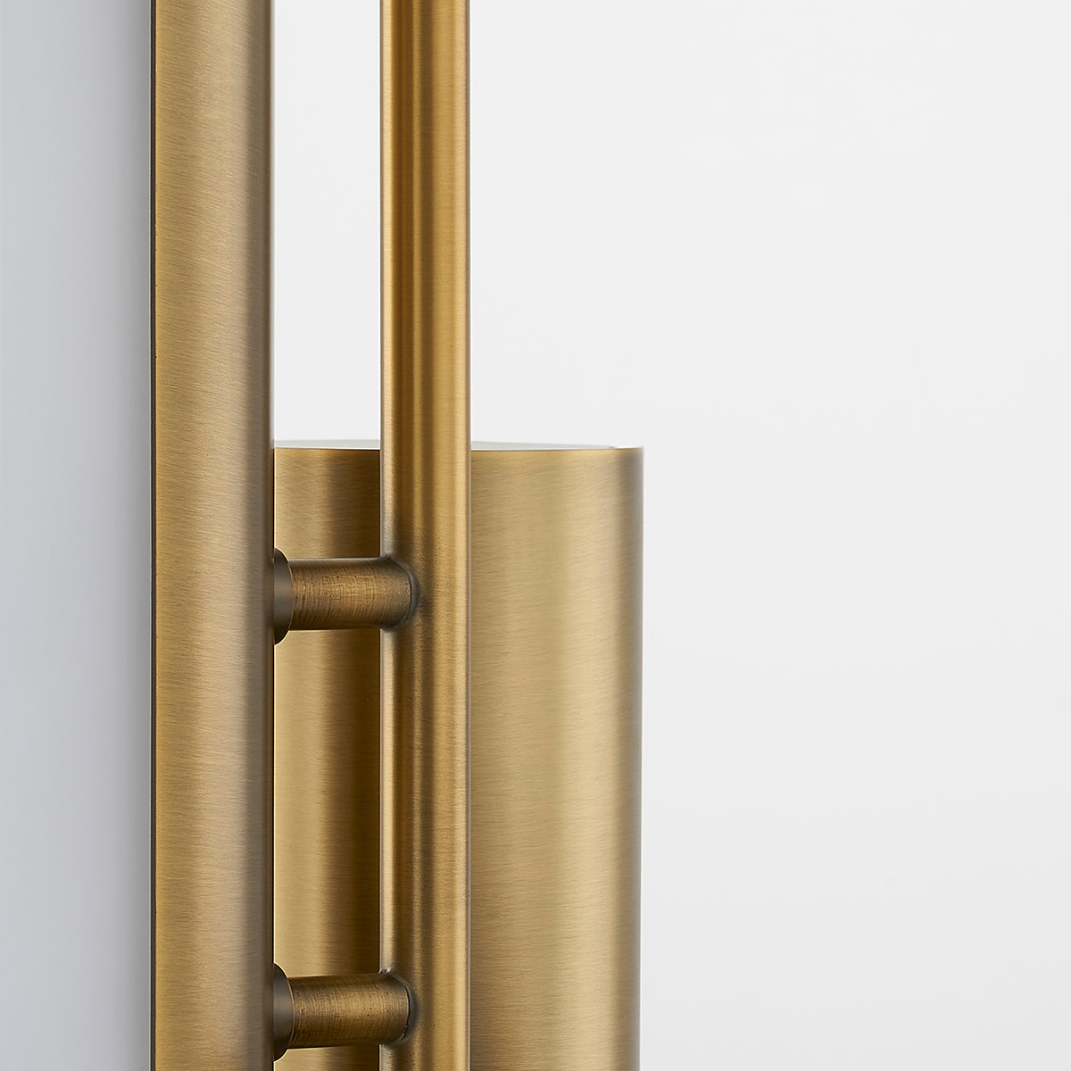 Troy Titus Pendant Patina Brass / Soft Black Detail 2