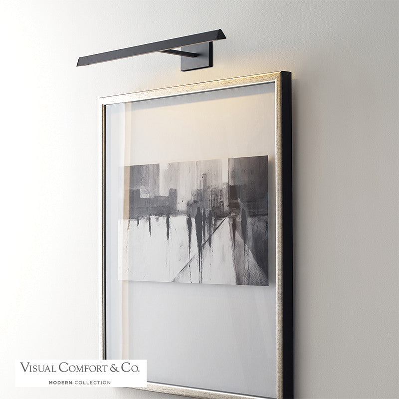 Visual Comfort Modern Dessau Picture Light Brass