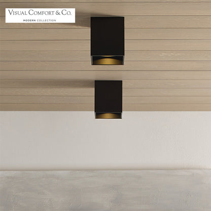 Flush Mounts-Visual Comfort & Co. Modern Collection-700FMEXO6