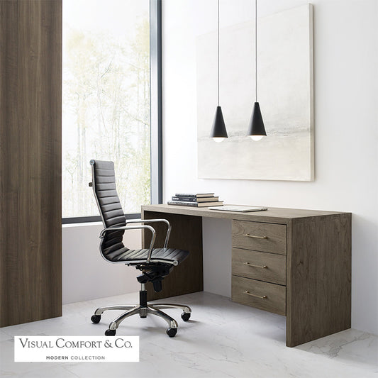 Visual Comfort Modern Mini Joni Pendant Brass