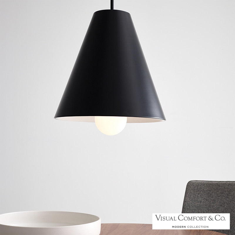 Joni Pendant, 1-Light, Matte Black, 17.25"W (700TDJNIB-LED930 70P9E4E)