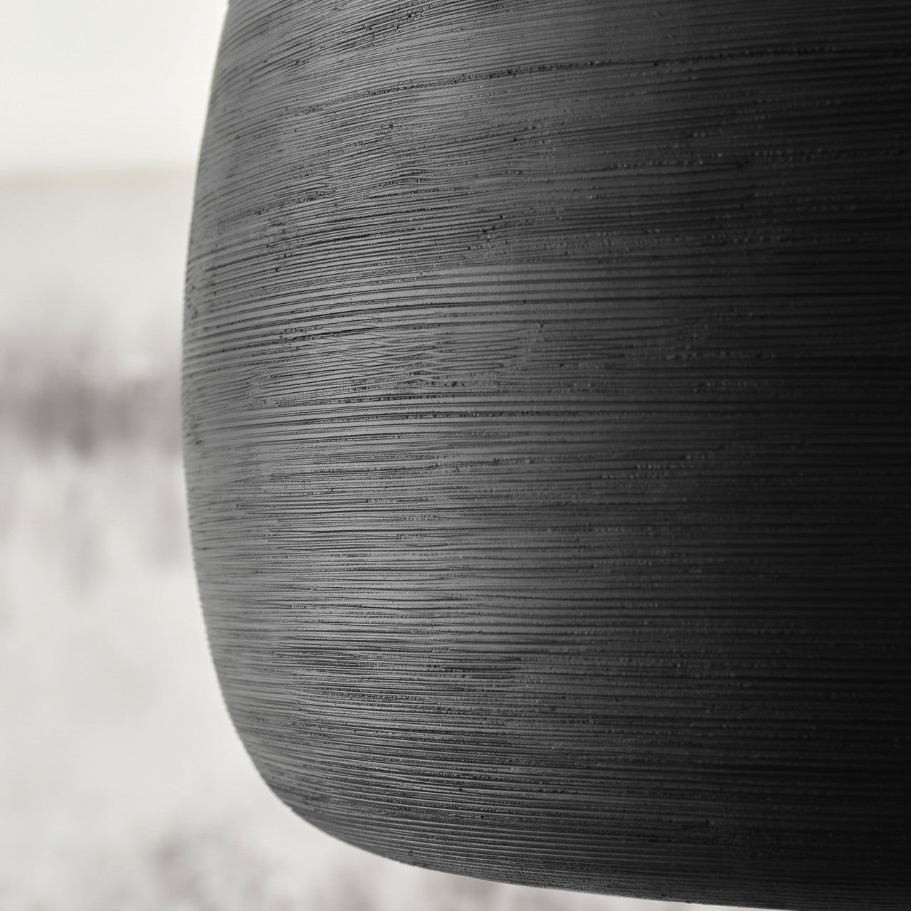 Visual Comfort Modern Karam Pendant Black