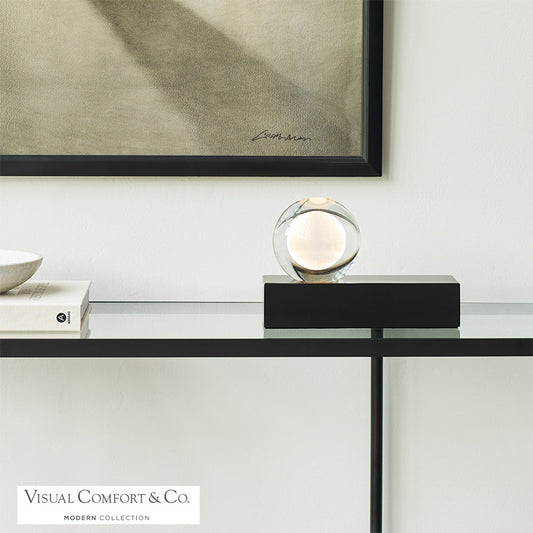 Visual Comfort Modern Mina Table Lamp Brass