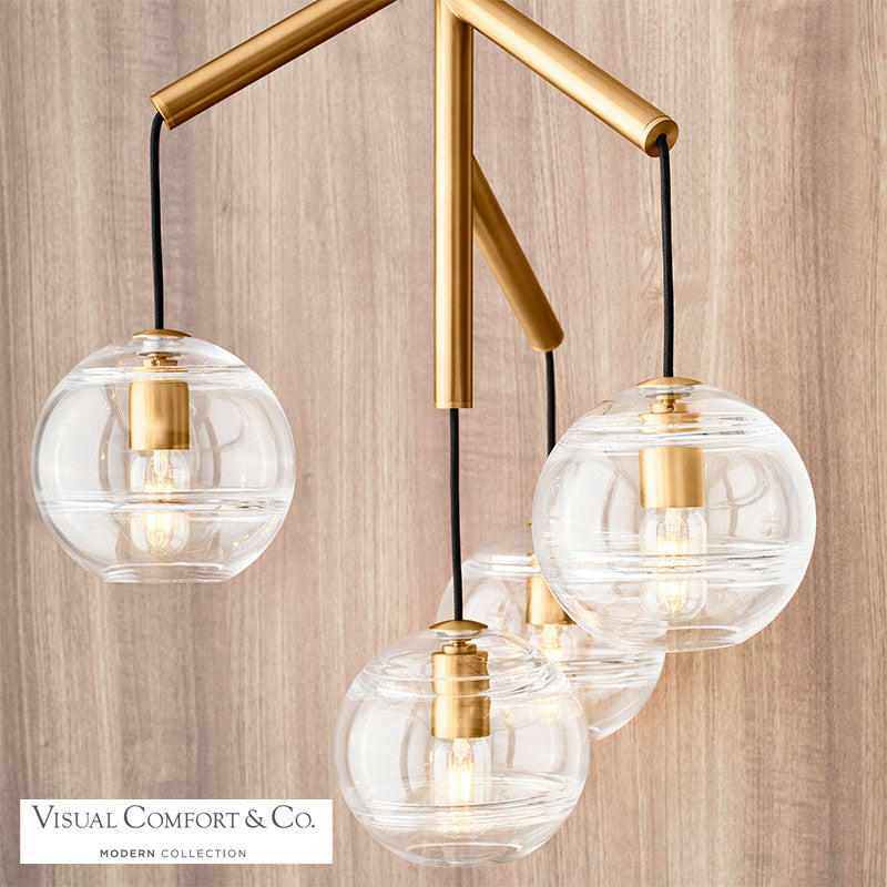 Chandeliers-Visual Comfort & Co. Modern Collection-700SDNMPR1