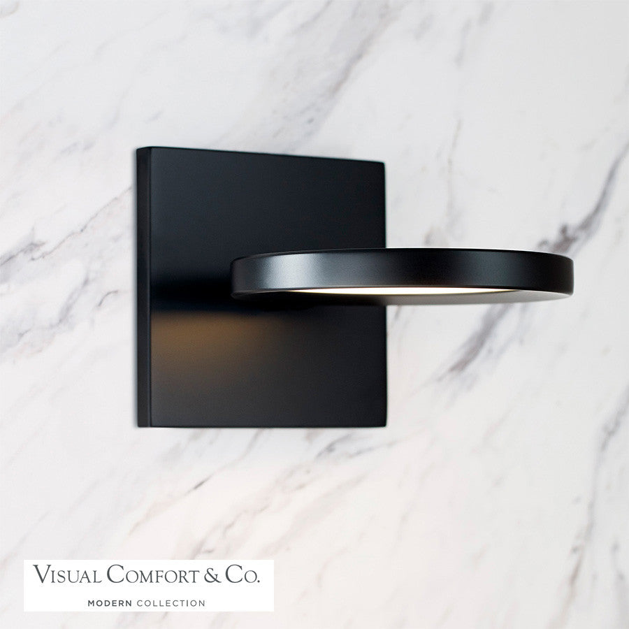 Visual Comfort Modern Spectica Wall Sconce Plated Brass