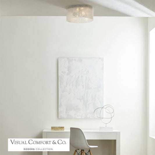 Visual Comfort Modern Vetra Outdoor Flush Mount 