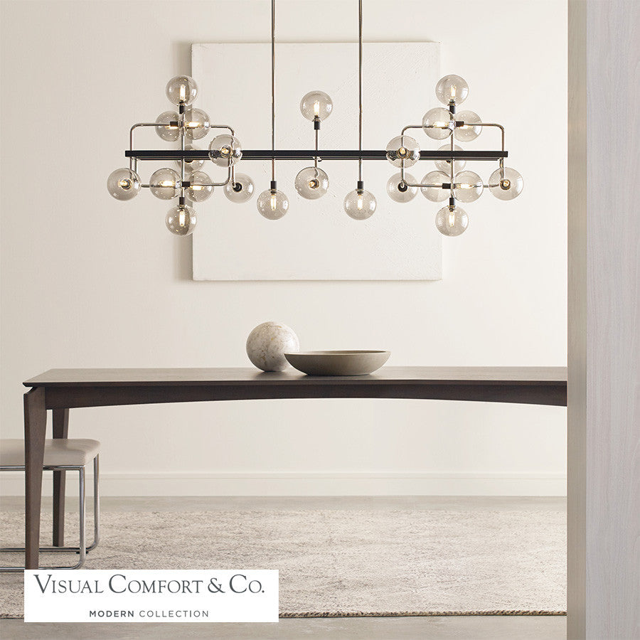 Visual Comfort Modern Viaggio Linear Chandelier 