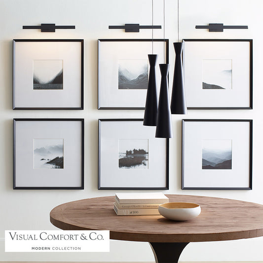 Visual Comfort Modern Windsor Pendant Nickel, Satin Nickel