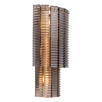 Eichholtz Imperial Wall Lamp, Brushed Brass, Smoke Glass (TM0130UL)