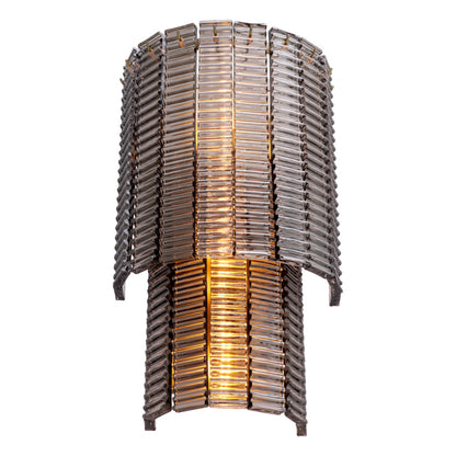 Eichholtz Imperial Wall Lamp, Brushed Brass, Smoke Glass (TM0130UL)