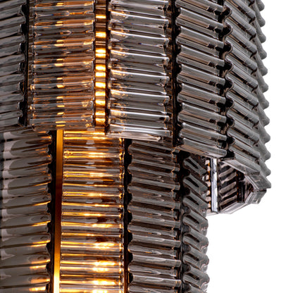 Imperial Wall Lamp Smoke Glass