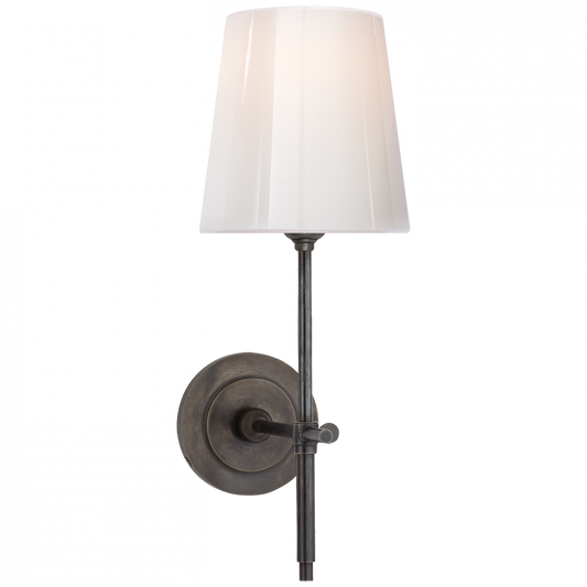 Visual Comfort Signature Bryant Bathroom Wall Sconce Polished Nickel