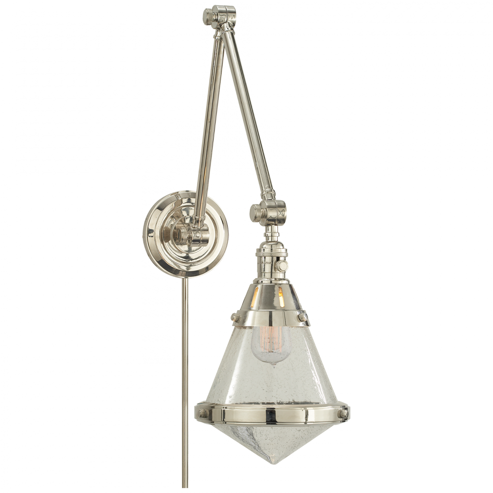 Visual Comfort & Co. Signature Collection Gale Library Wall Sconce With Plug
