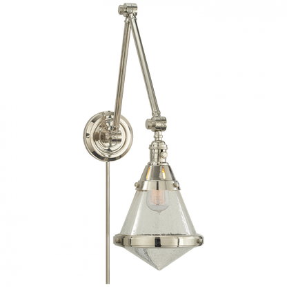 Visual Comfort & Co. Signature Collection Gale Library Wall Sconce With Plug