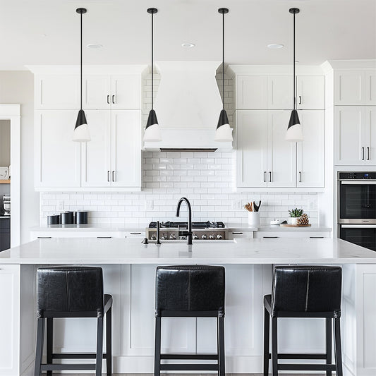 Tori 1 Light Pendant - Matte Black
