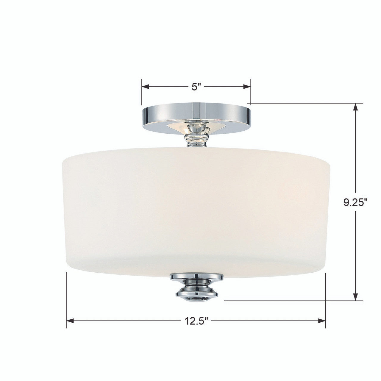 Flush Mounts-Crystorama-TRA-A3302