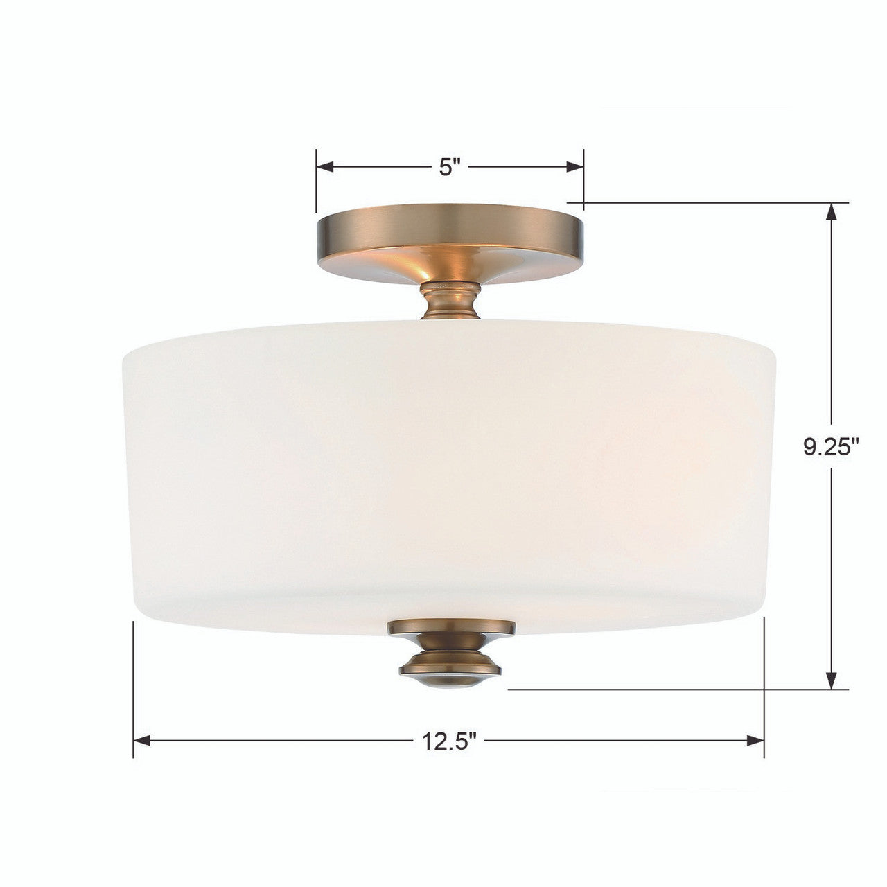 Flush Mounts-Crystorama-TRA-A3302