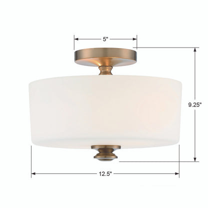 Flush Mounts-Crystorama-TRA-A3302