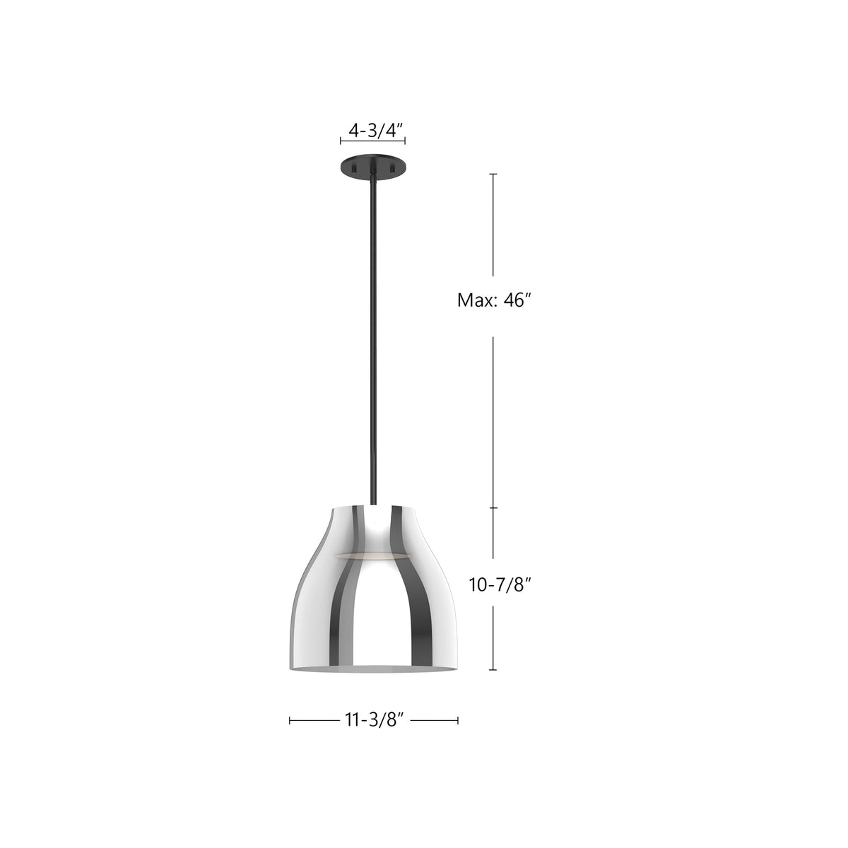 Trinity 12" LED Pendant