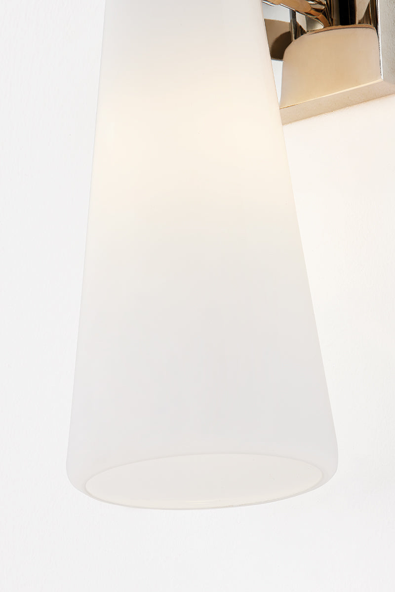 Hudson Valley Trude Wall Sconce Polished Nickel detail view 4